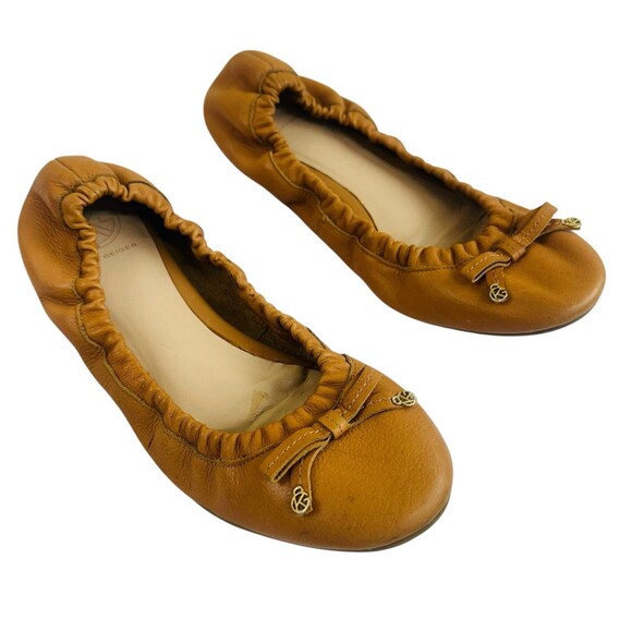 Kurt Gieger Women's Ballet Tan Flats Size 9 - Picture 2 of 9